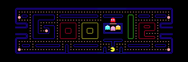 Google Pacman - 30th Anniversary Doodle Game Online